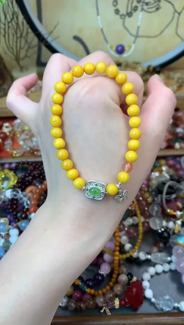 【闪购商品】蜜蜡手链未镶嵌294手串