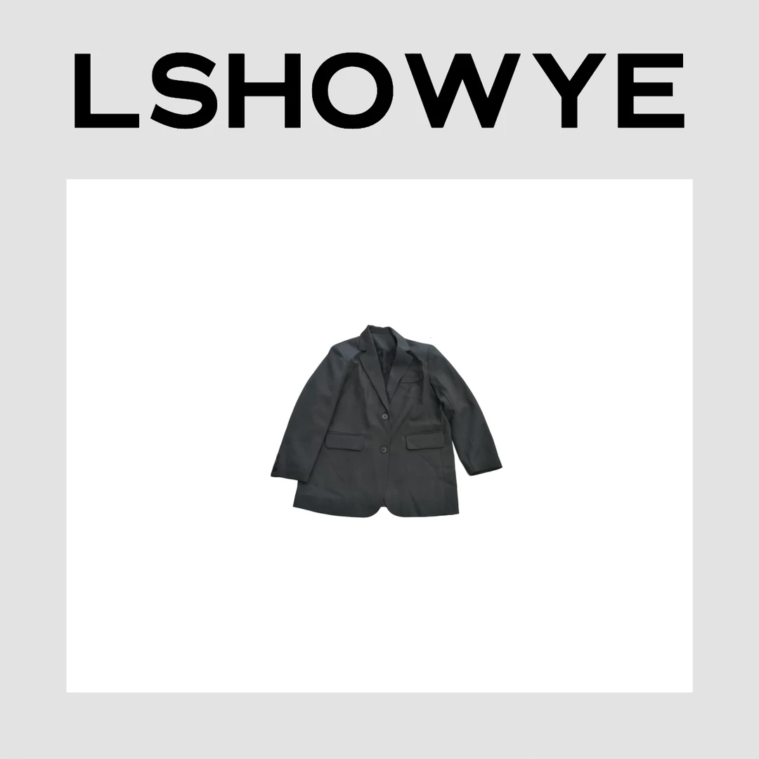 LSHOWYE｜后钉珠字母西装  X4939BA