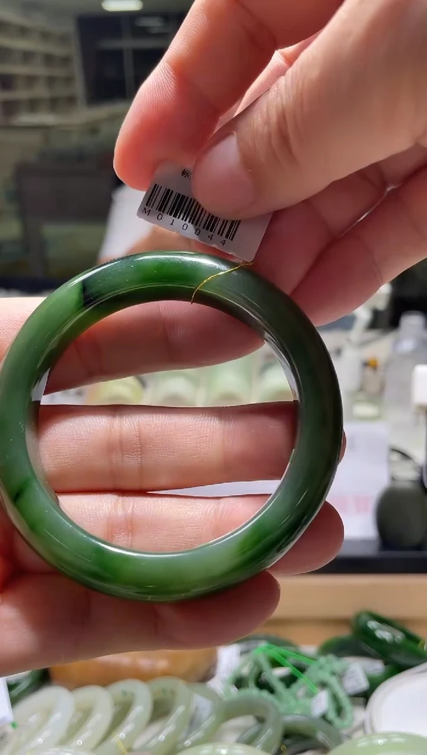 未镶嵌手镯和田玉57-58圈口 0044