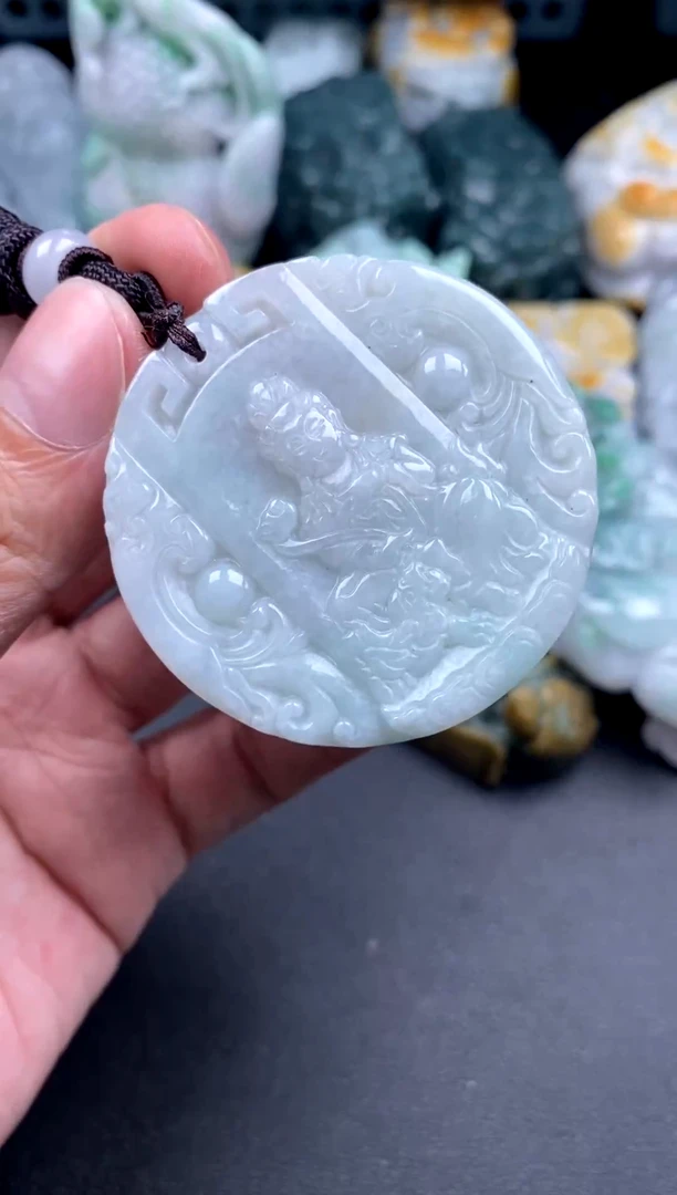 吊坠(不含链)未镶嵌翡翠1