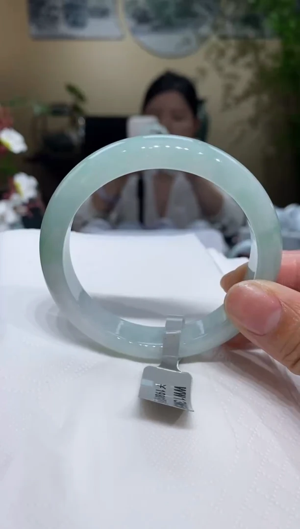 翡翠手镯未镶嵌翡翠54-55