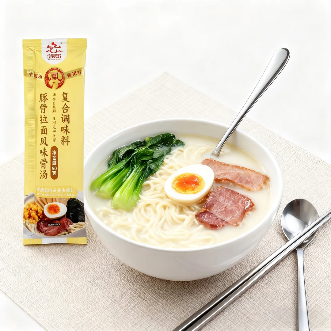 【日式豚骨拉面风味骨汤面】汤底3袋装