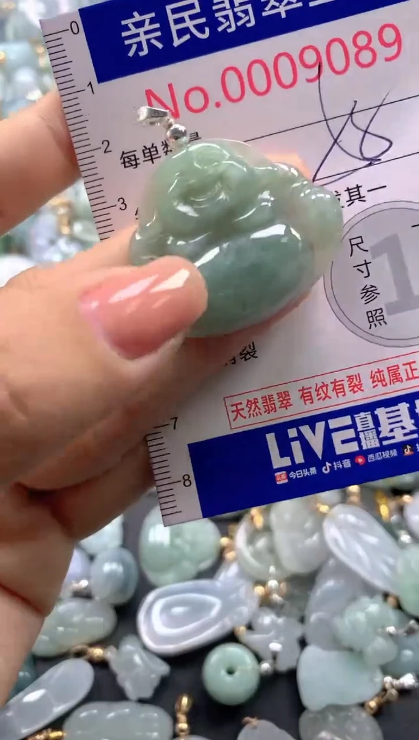 颈饰未镶嵌翡翠9089