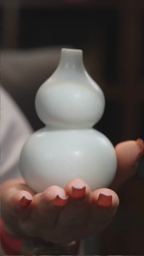 未镶嵌岫玉摆件葫芦