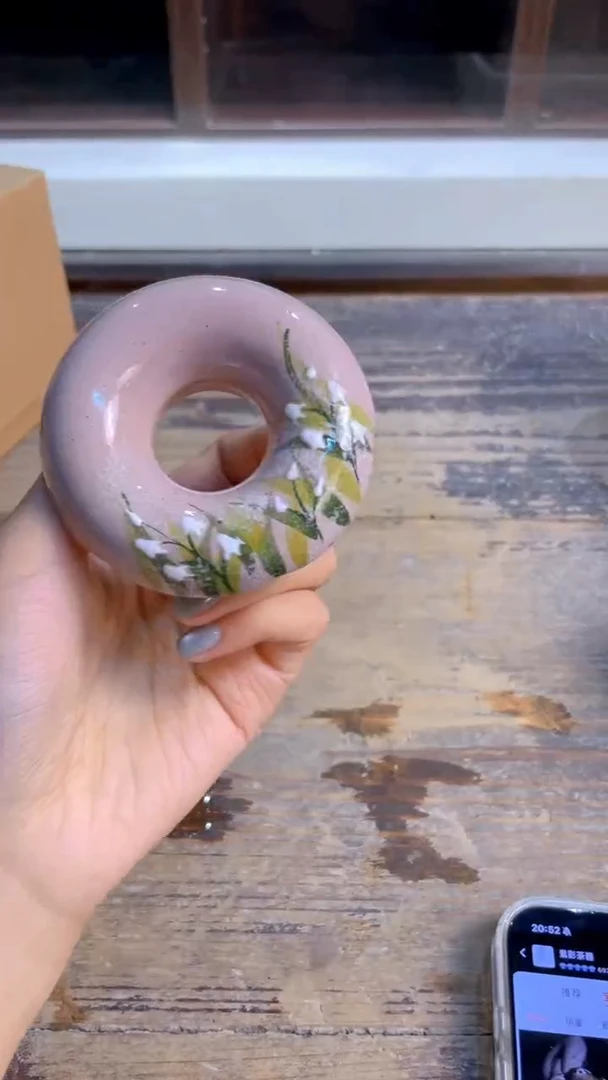 【闪购商品】手绘铃兰花盖置盖置