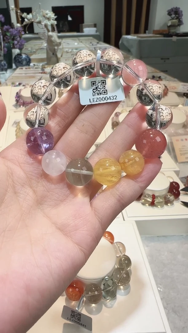 未镶嵌手链水晶手串