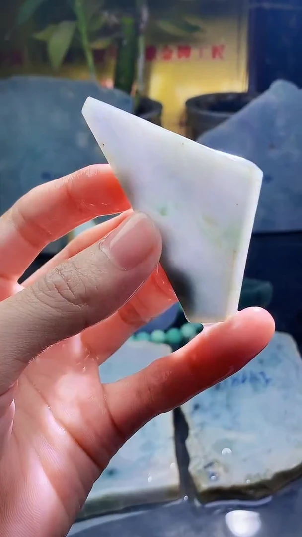 未镶嵌挂件翡翠小雨15