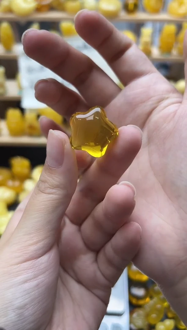 琥珀未镶嵌珠宝奇石086琥珀蜜蜡微瑕