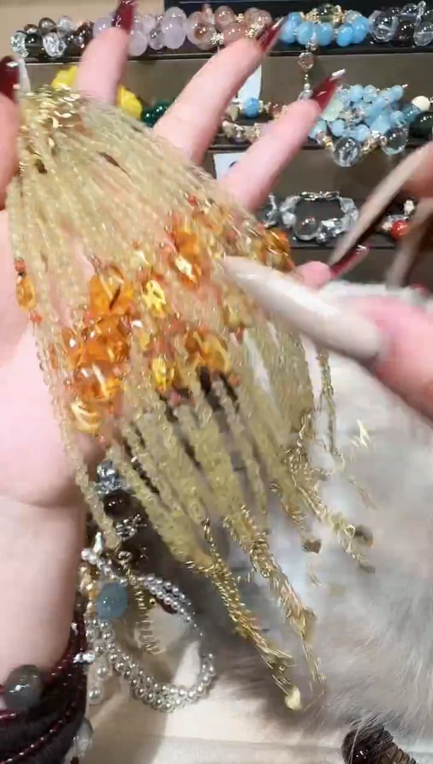 未镶嵌手串水晶多样发一