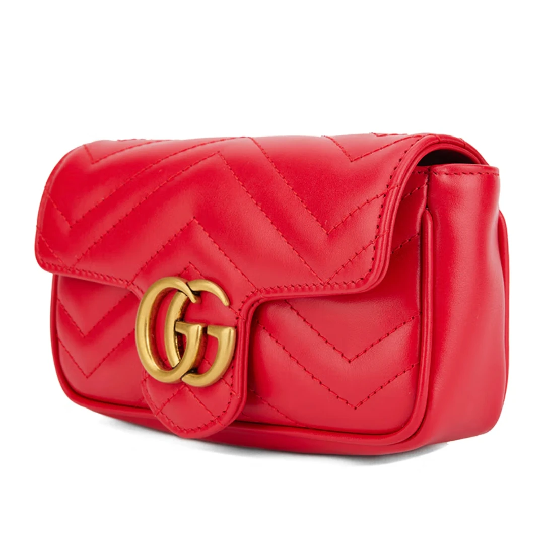 95新 GUCCI/古驰 Marmont马蒙 红色 mini-G6354