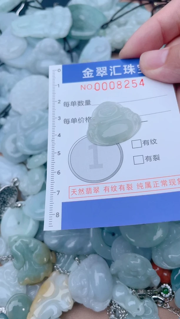 颈饰未镶嵌翡翠8254