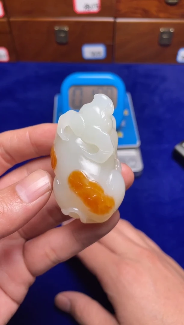 未镶嵌和田玉把件猎*和田玉