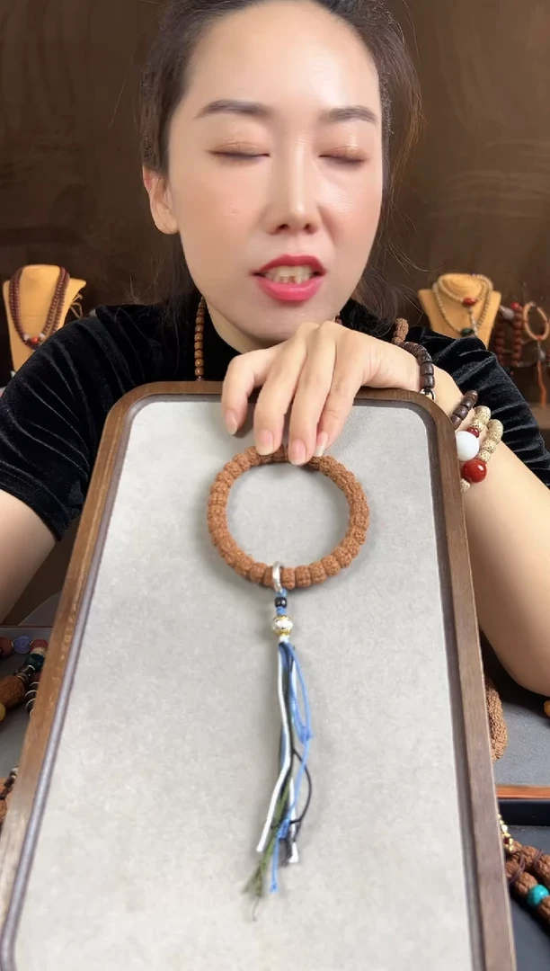 手串金刚菩提龙切凹底梅花手持