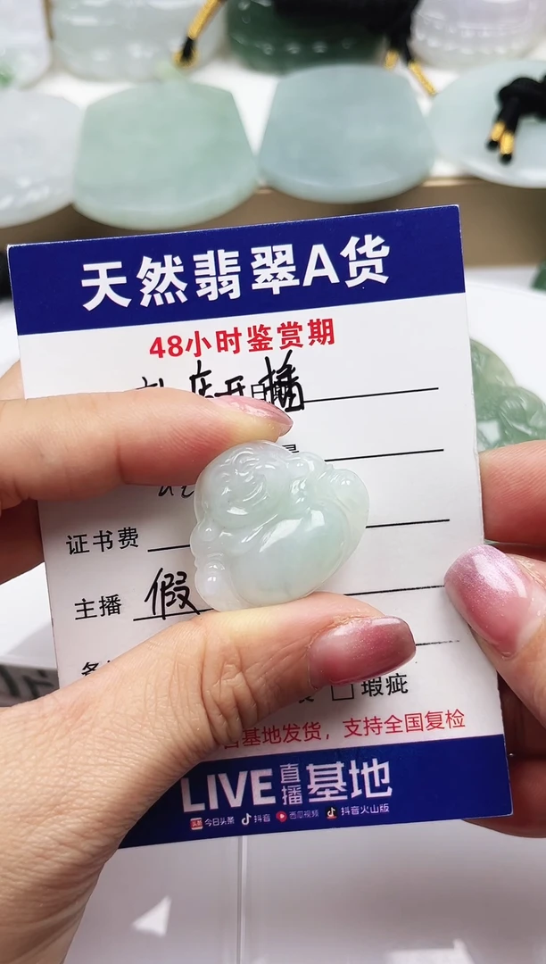 颈饰未镶嵌翡翠