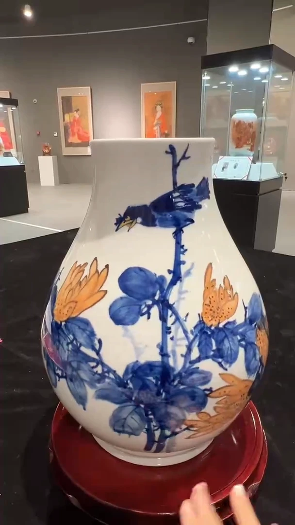 其他瓷崔景哲-瓷器-C小-多福多寿