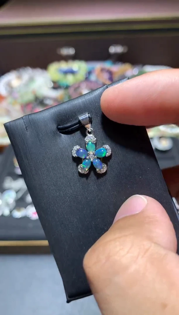 欧泊未镶嵌吊坠F46【多样性发其一】