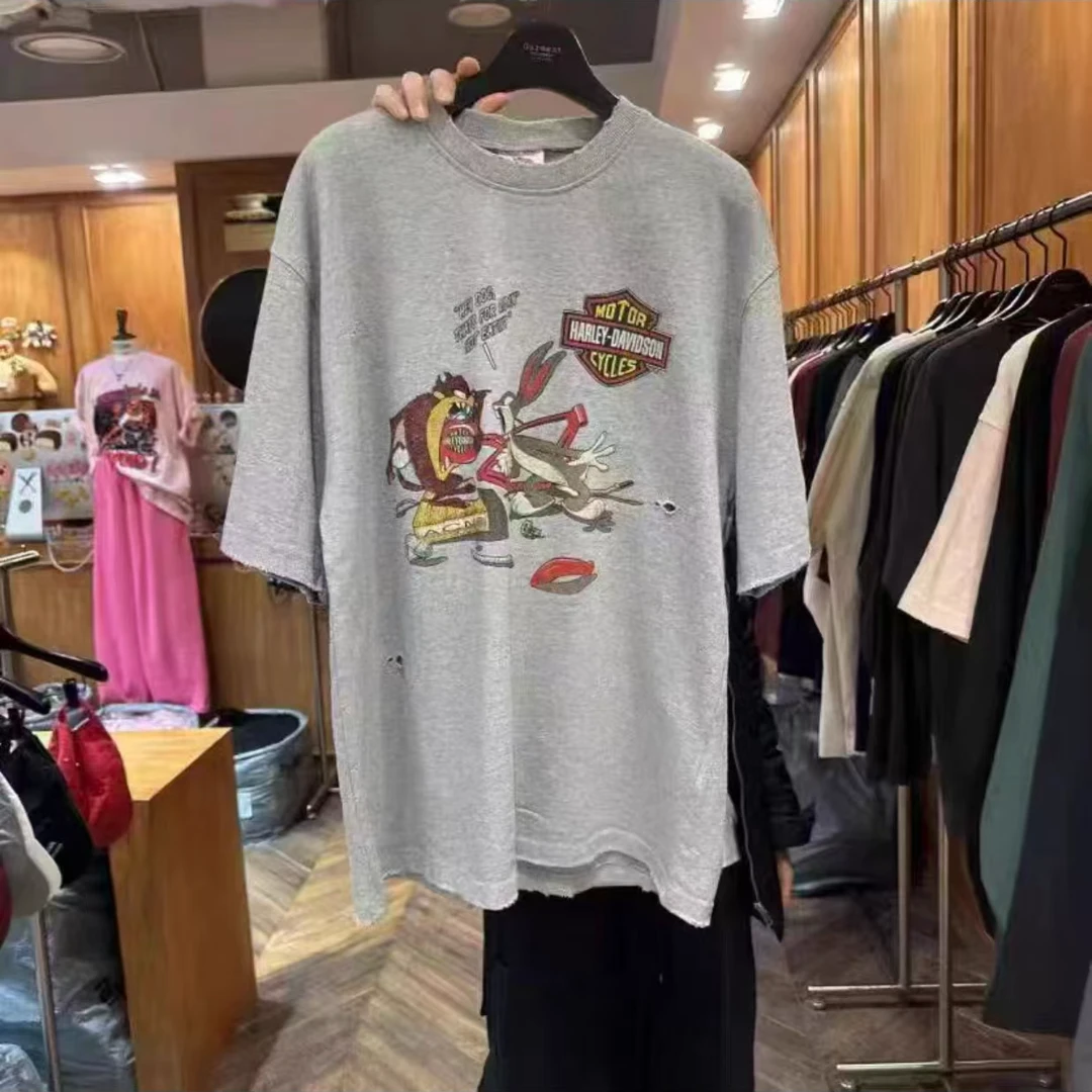 【小 i】现货!韩国东大门正品代购 GA兔八哥大嘴怪短袖