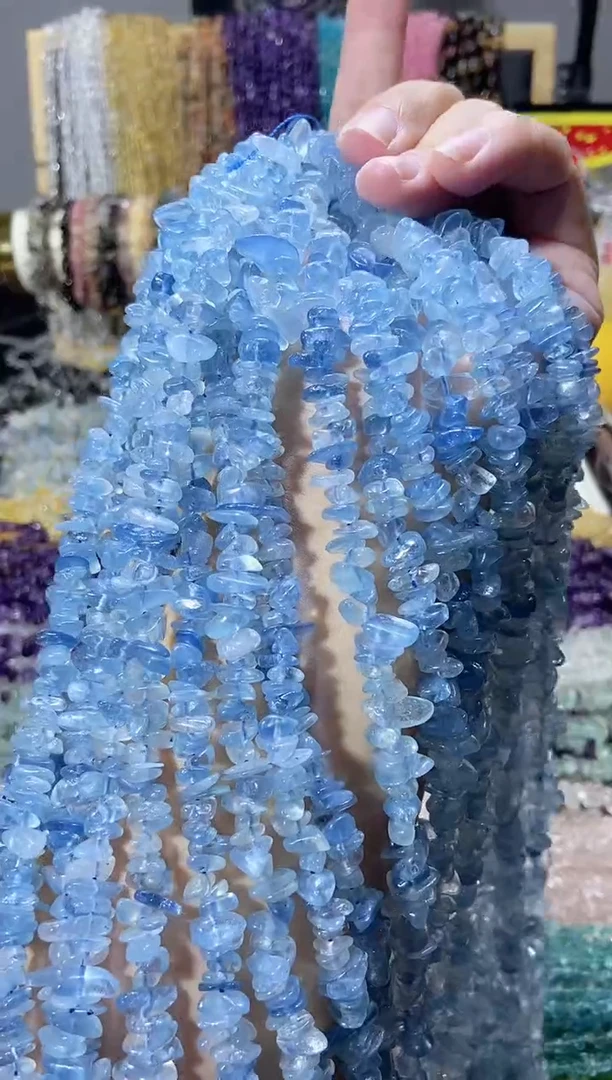 未镶嵌珠宝半成品水晶海蓝宝