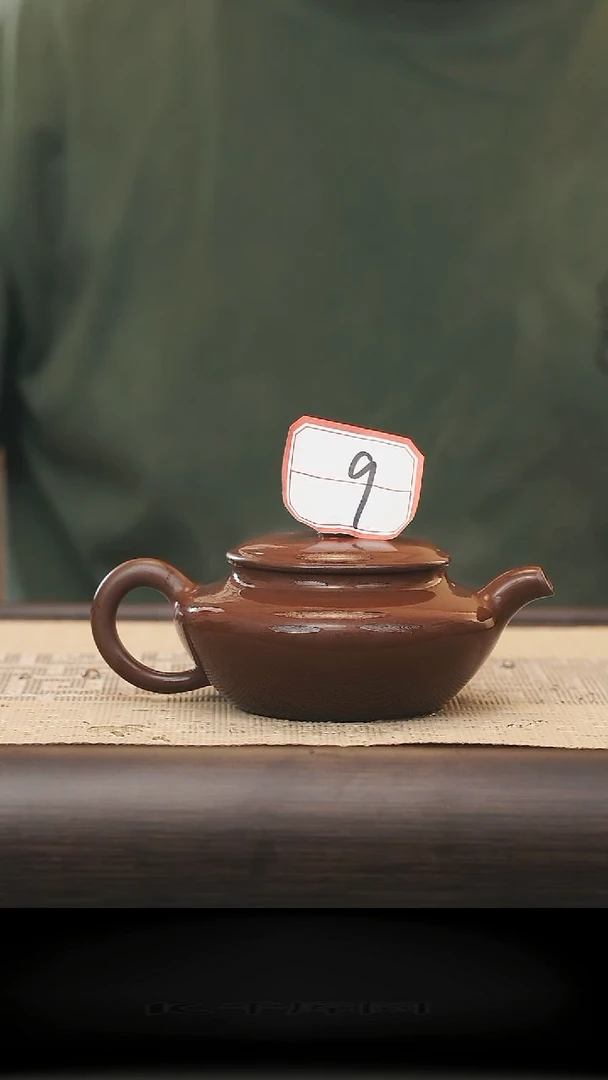 茶壶紫砂9号全手工紫砂壶