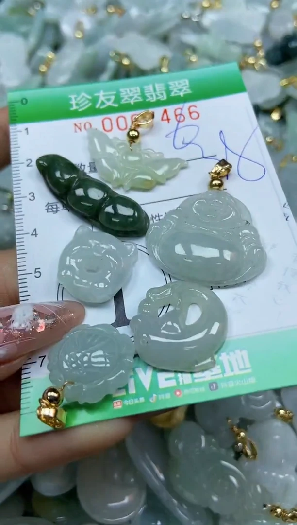 【闪购商品】翡翠颈饰未镶嵌闪购商品0067466