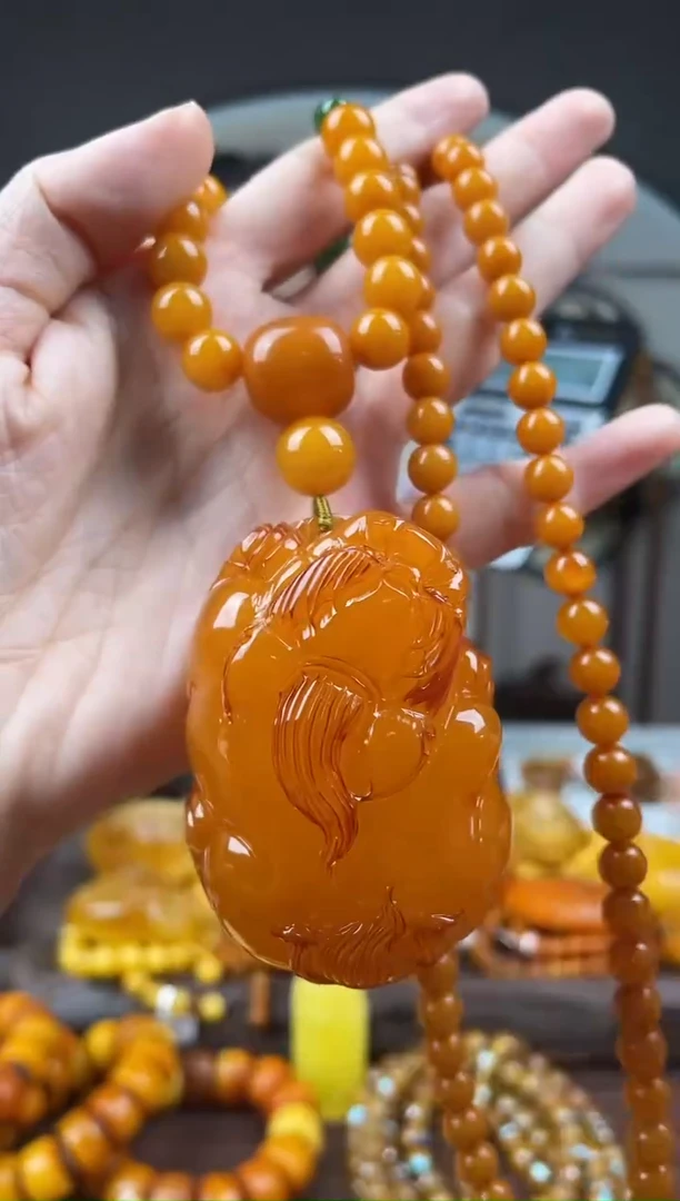 裸石琥珀未镶嵌假一赔4，多样性发货1件