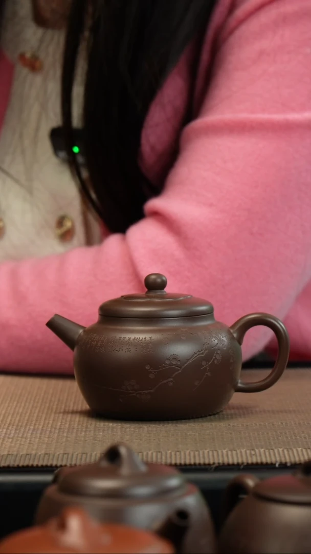 【闪购商品】紫砂茶壶老紫泥如棠