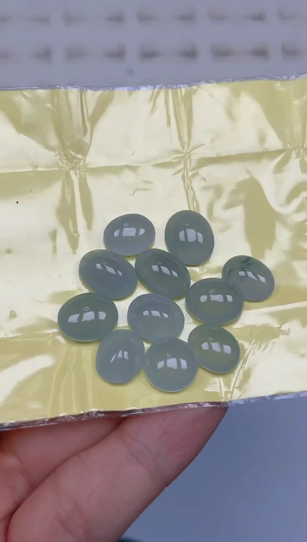 未镶嵌定制翡翠天然翡翠裸石蛋面40