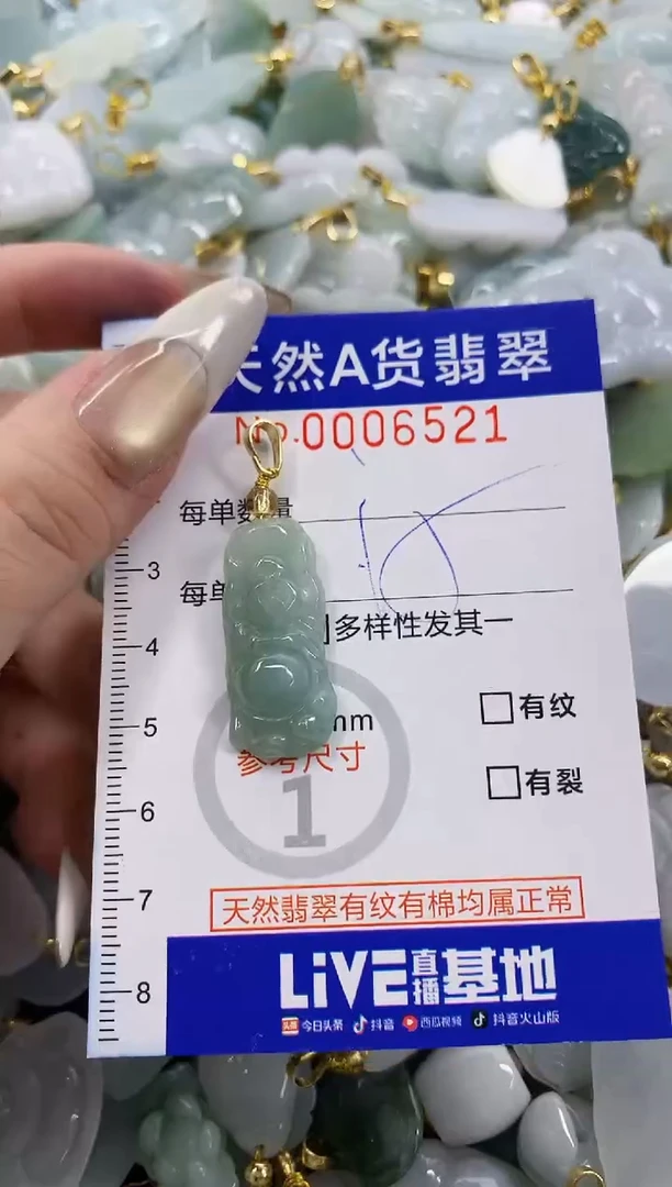 颈饰未镶嵌翡翠天然A货翡翠