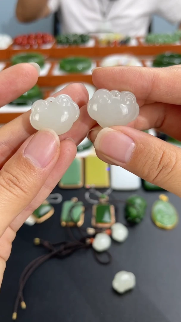 和田玉未镶嵌颈饰多样性发货 拍一发一