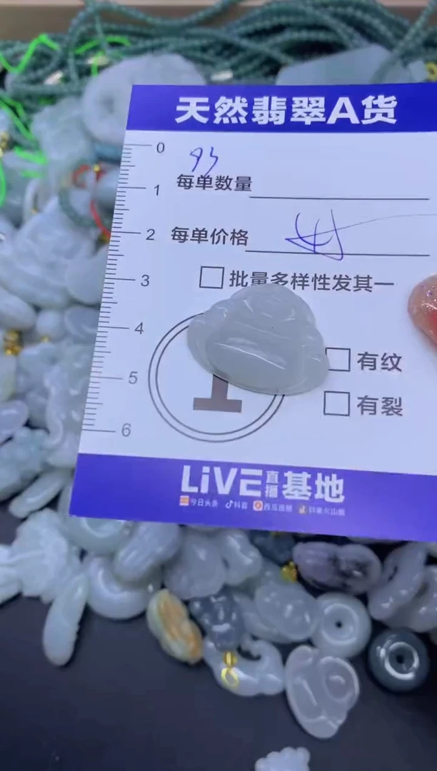 颈饰未镶嵌翡翠天然翡翠A货批量多样性发一件