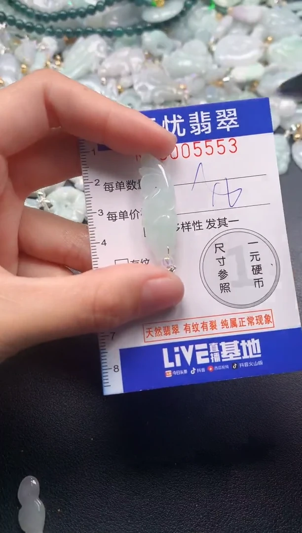 颈饰未镶嵌翡翠5553