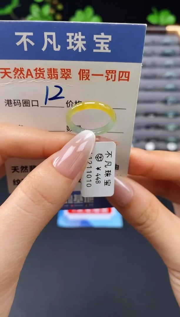 未镶嵌戒指翡翠天然A货翡翠11010