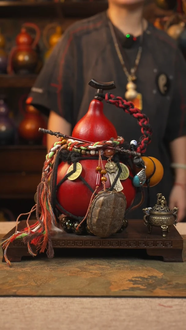 078大漆一物一拍记葫堂出品【不带手串】