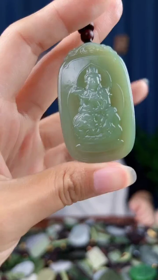 未镶嵌和田玉挂件拍一发一