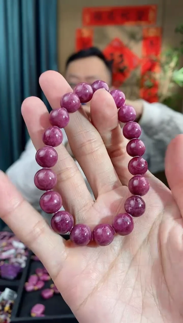 【闪购商品】红宝石手串未镶嵌674多样性发其一