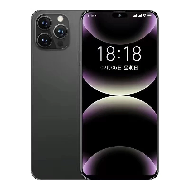 【原装正品】16promax高清智能大屏全网通双卡双待高端黑