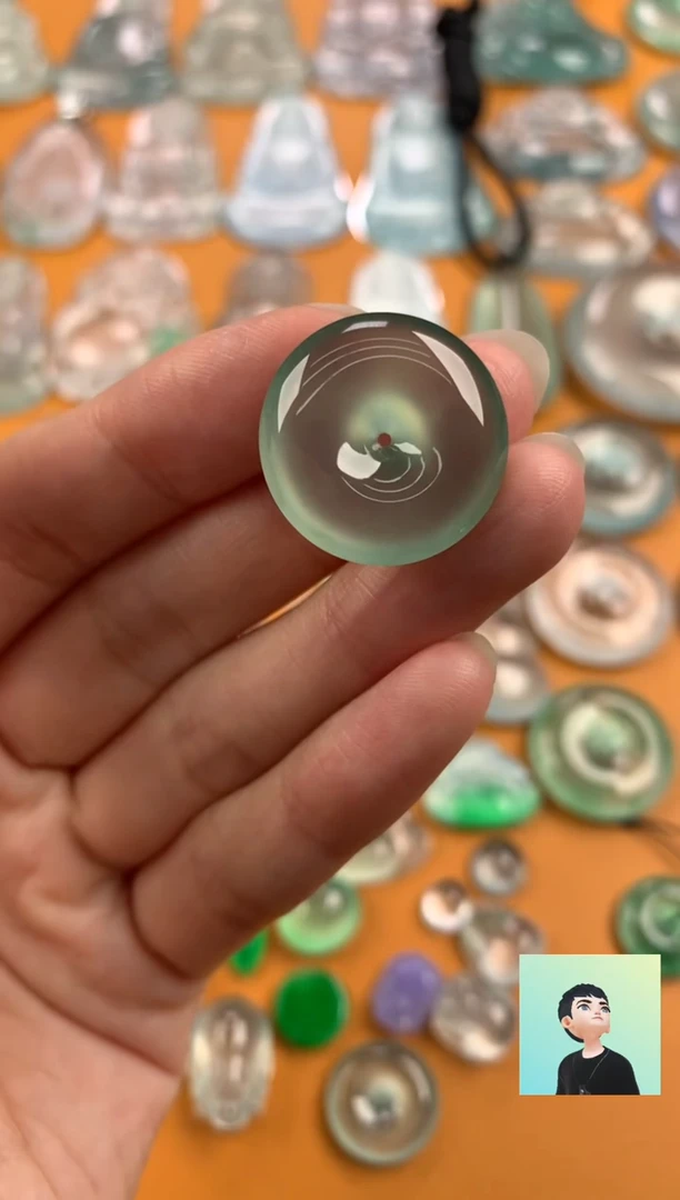 翡翠未镶嵌颈饰20.8-5.2