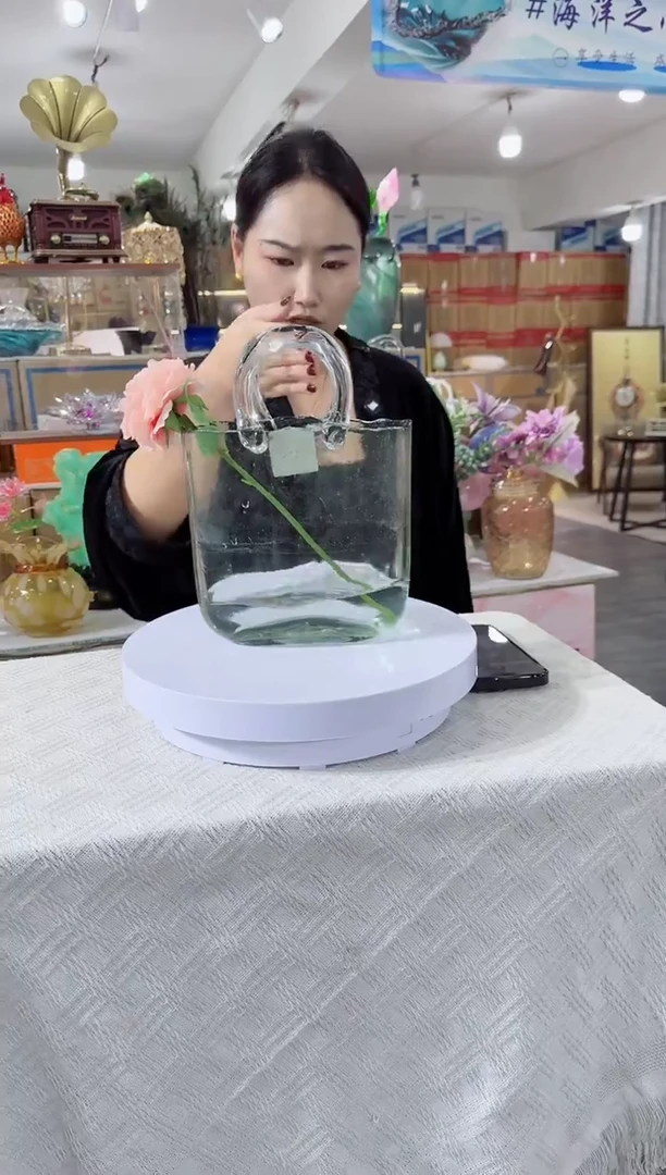 琉璃玖月花瓶花器I-早45