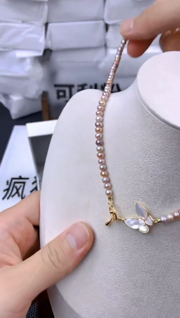 未镶嵌耳饰淡水珍珠XL1040