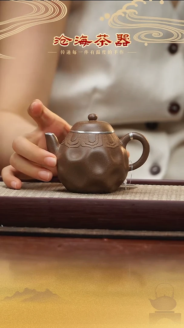 茶壶紫砂《HZ 梵莲小梨》