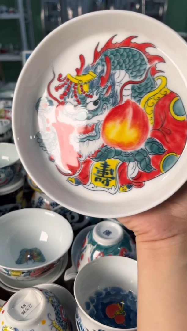 陶瓷昨明景德镇陶瓷：壶承