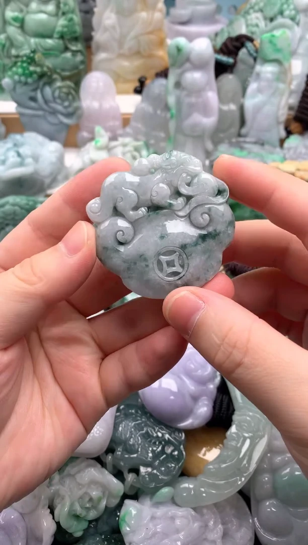 吊坠(不含链)未镶嵌翡翠1