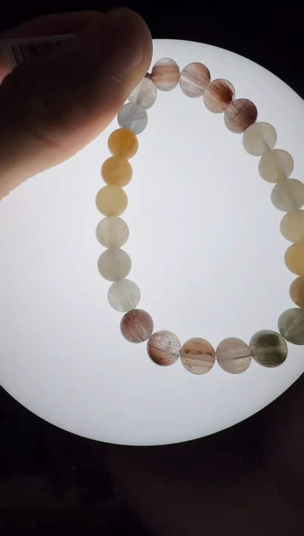 未镶嵌手链水晶晶4526 约7mm