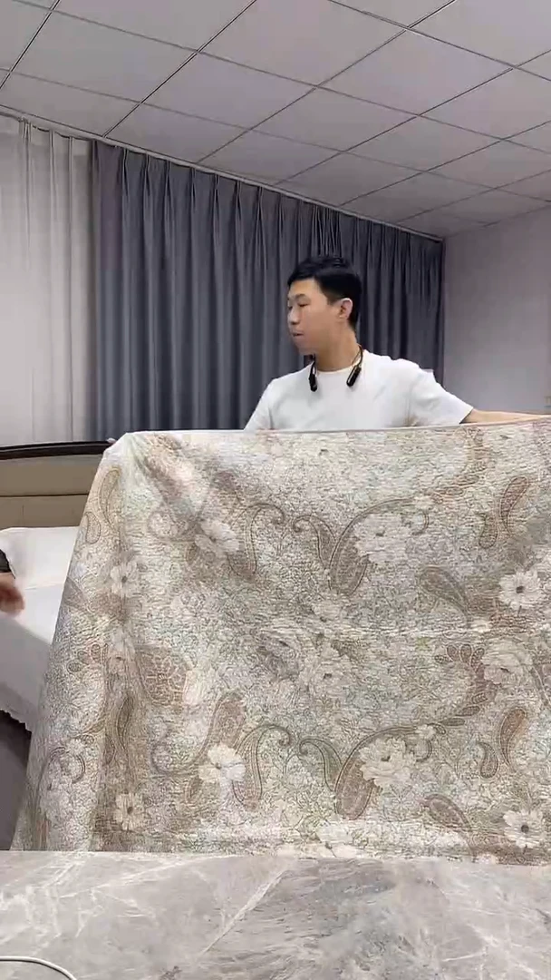 棉200cm*220cm 韩式腰果花