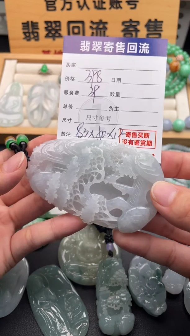 颈饰未镶嵌翡翠10146588