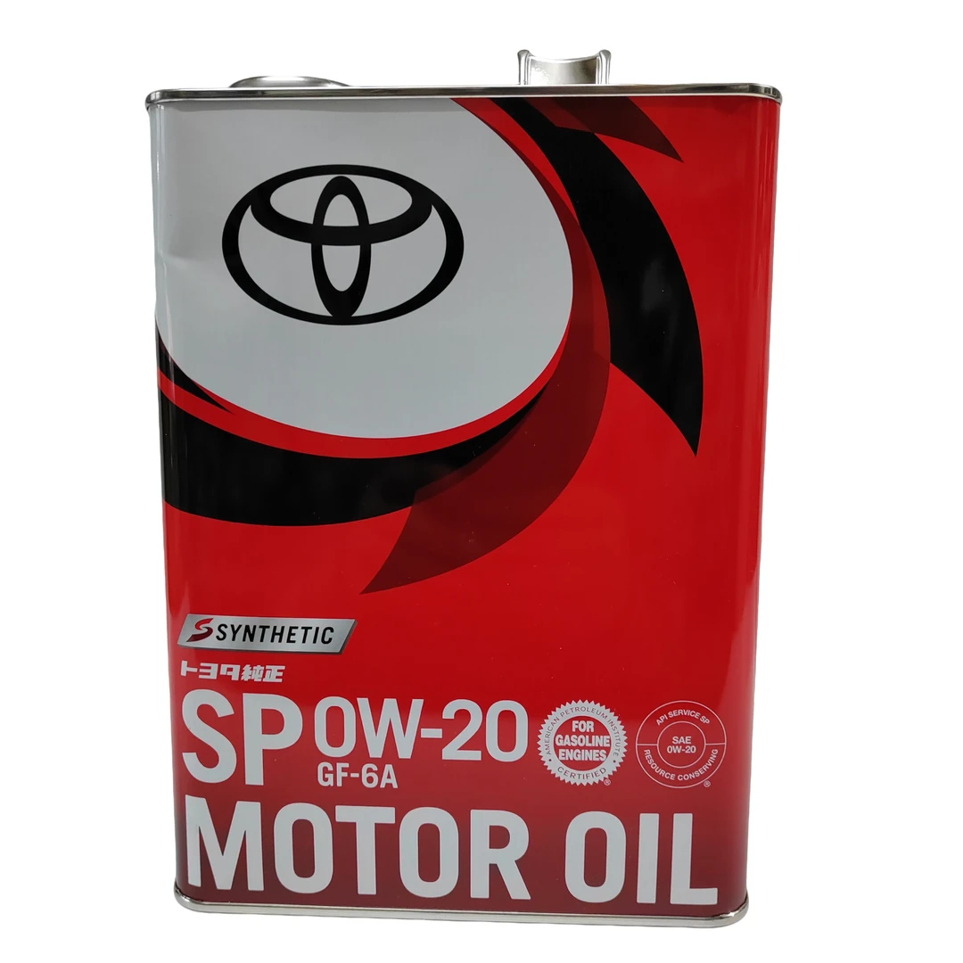 进口日本正品丰田SP/GF-6A全合成0W-20机油铁桶机油全合成机油