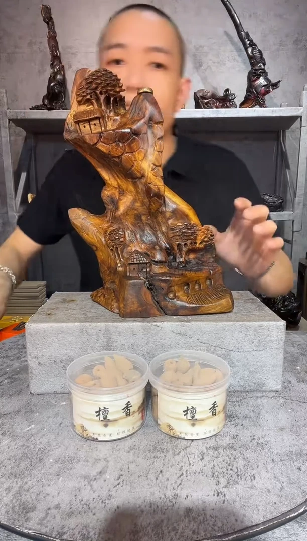 金丝楠金丝楠木精工雕刻摆件