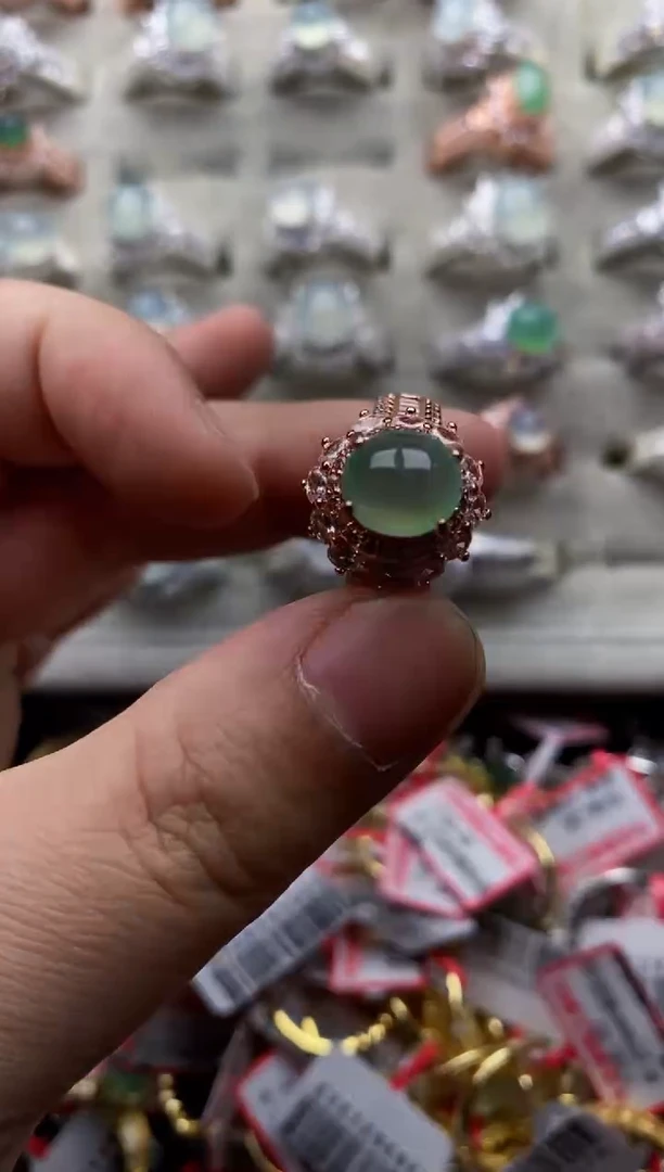 【闪购商品】翡翠戒指未镶嵌44444---1010
