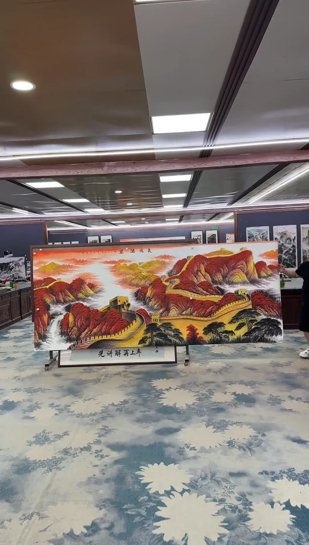 国画W-王红兵-大丈二-山水国画
