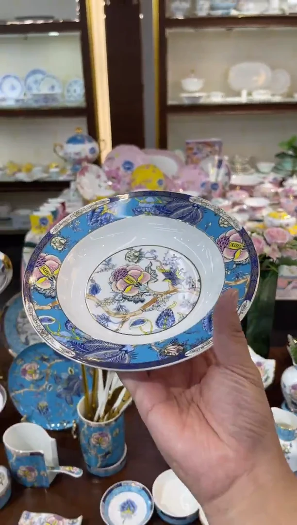 45%以上骨粉骨瓷8英寸深盘